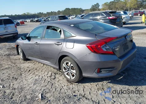 2018 Honda Civic Lx из США, поврежденный, VIN 19XFC2E50JE019352